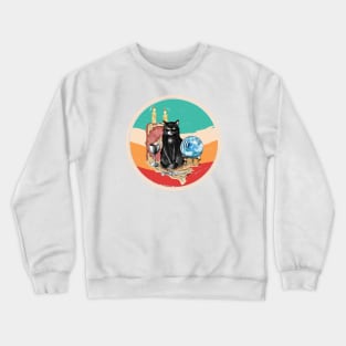 Cat Miaw Crewneck Sweatshirt